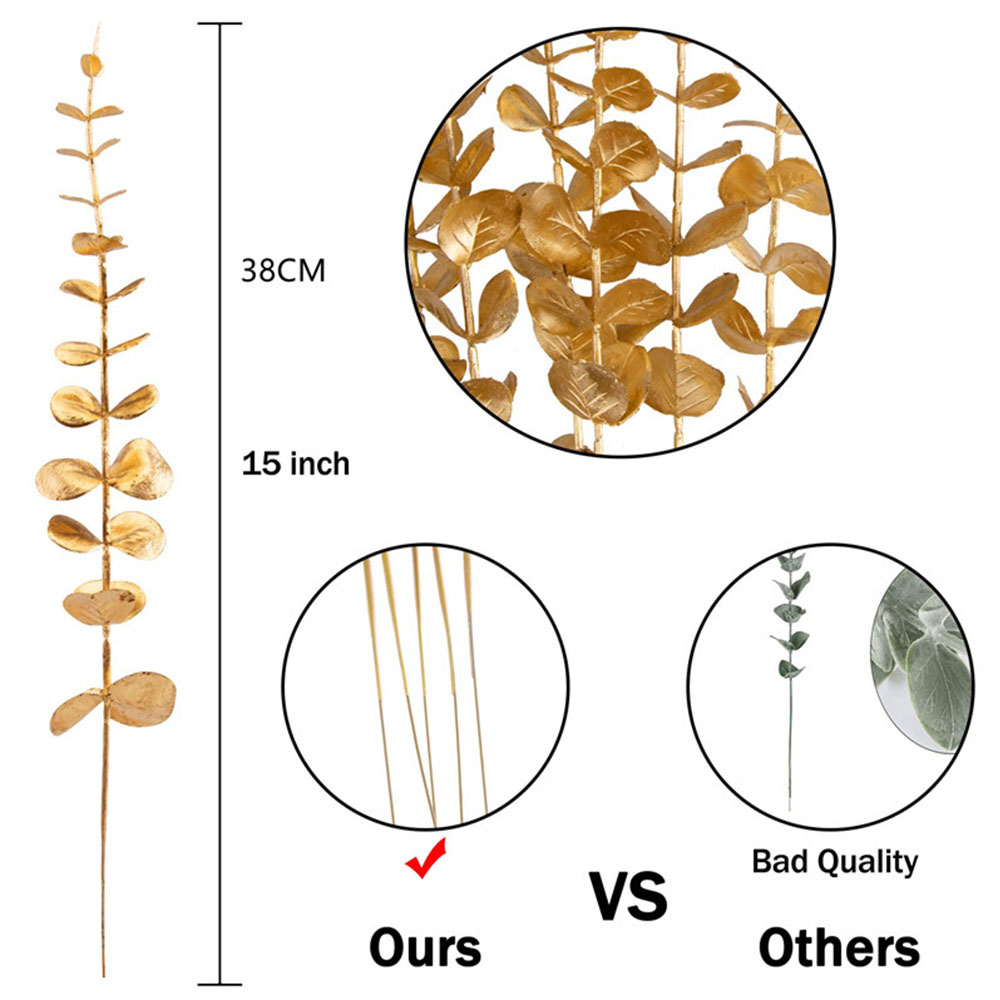 5 unids/lote de plantas artifi - Florist Supply Bulk reseña y precio