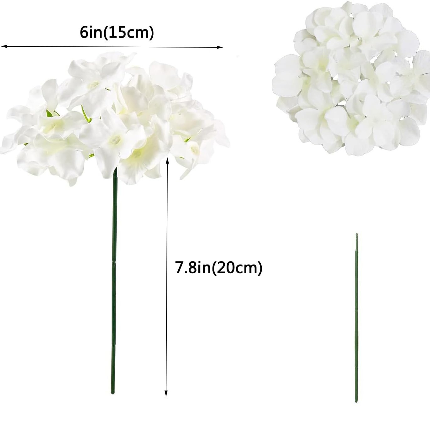 20 flores artificiales de hort - Florist Supply Bulk reseña y precio