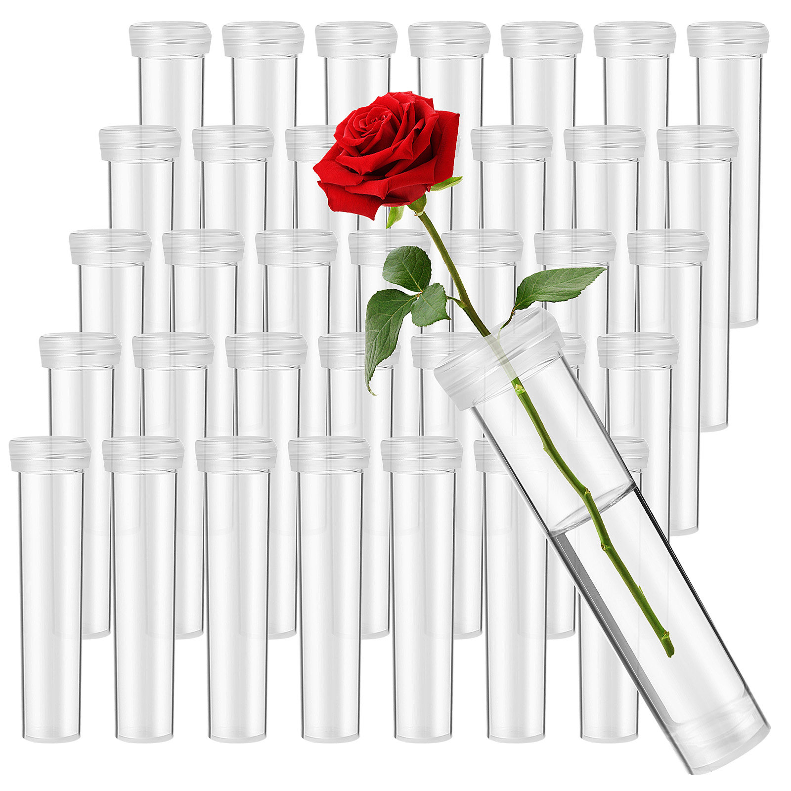 100 Tubos de Agua para Flores, - Supply For Florist reseña y precio