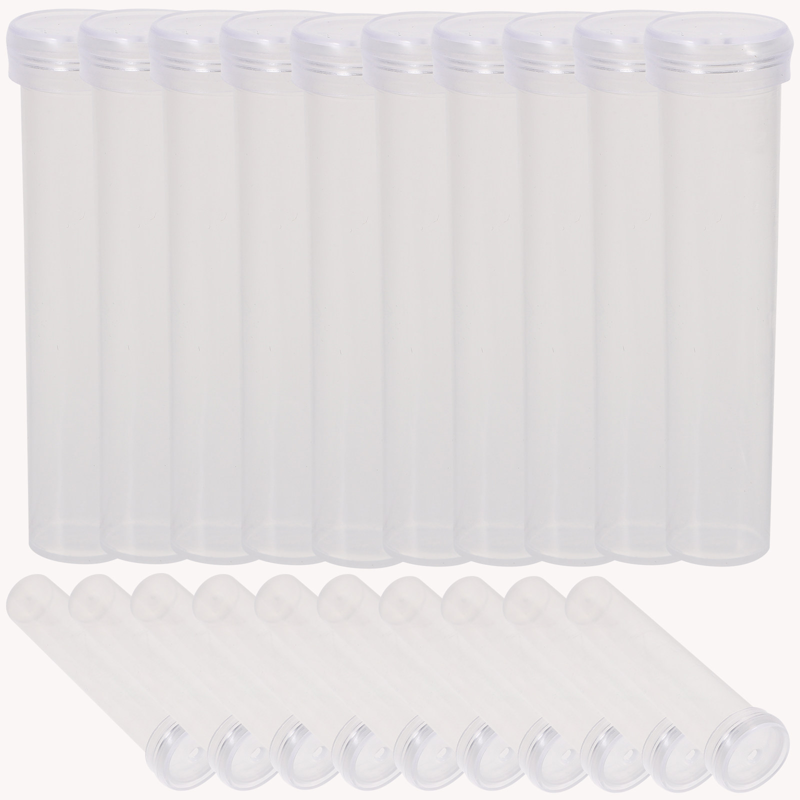 50 Tubos Transparentes para Fl - Longs Florist Supply reseña y precio